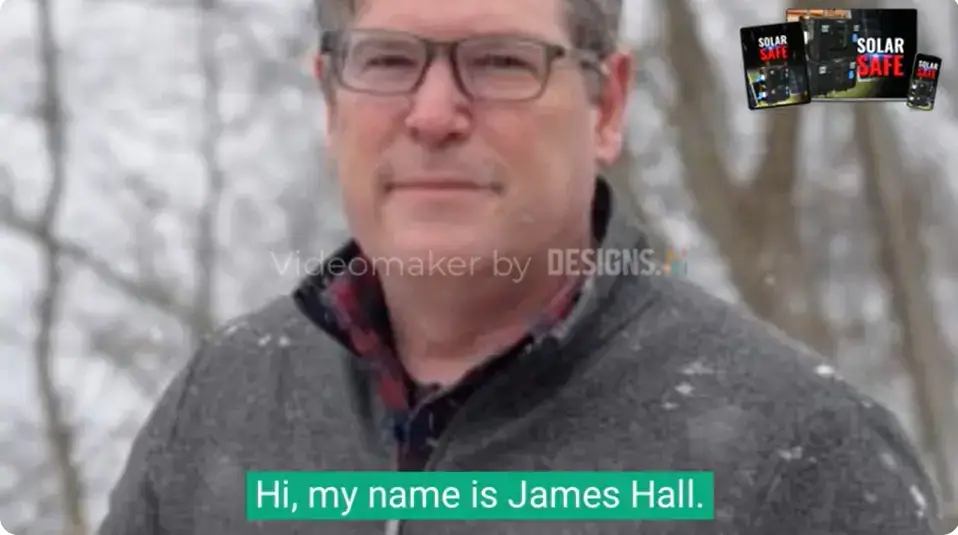 james hall Created Solar Safe Grid